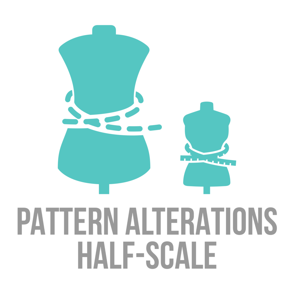 Half-scale Pattern Alterations 