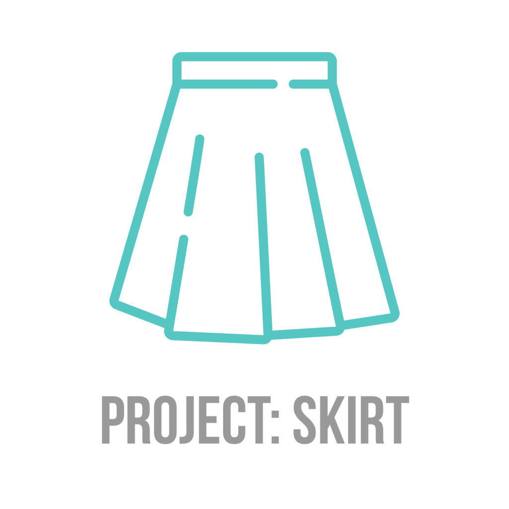 FCS 207 - Apparel Construction 1 | Skirt Project - Cutting | BYU-Idaho