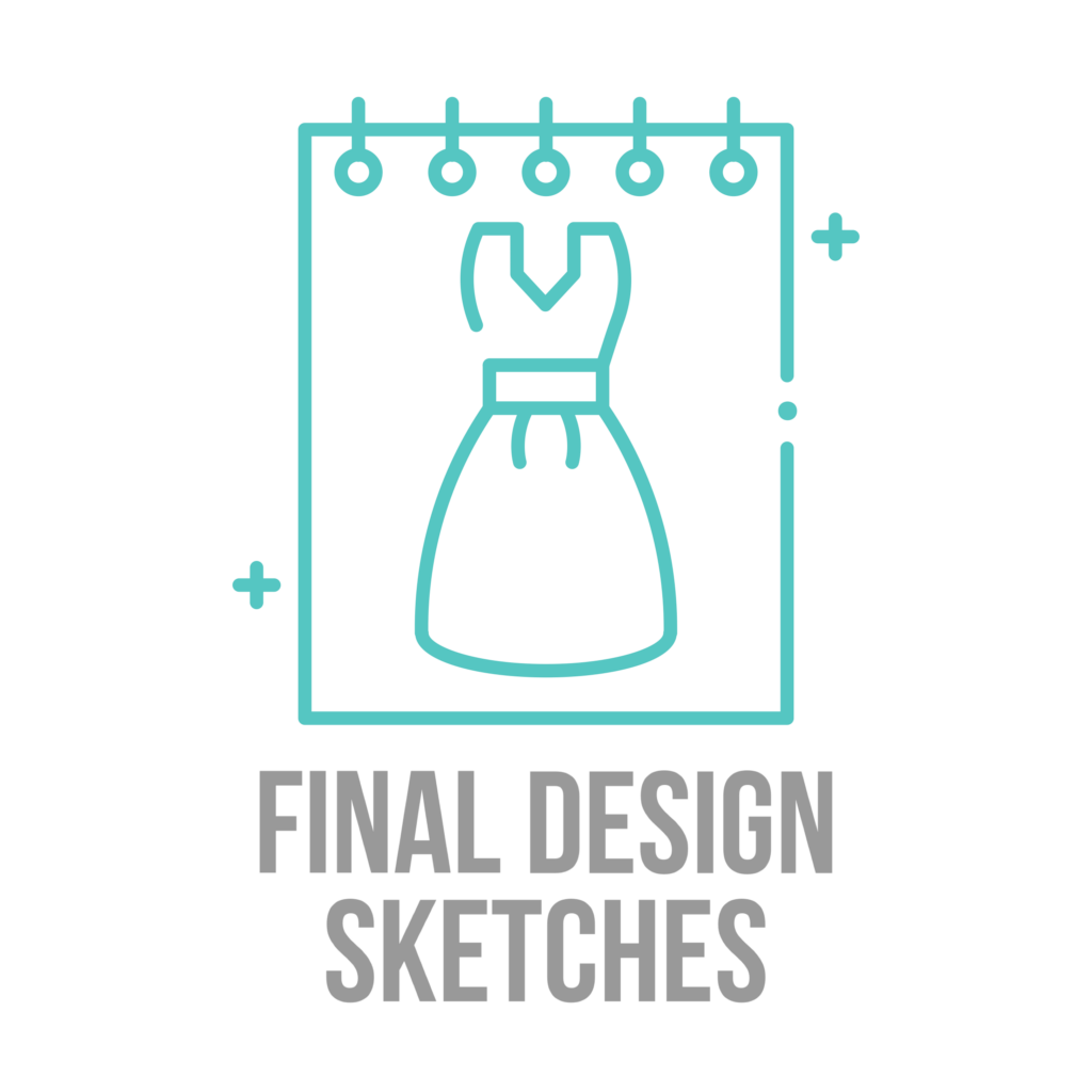 FCS 345 - Fitting and Alterations | Final Design - Sketches | BYU-Idaho
